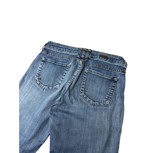 Kut From The Kloth Mid Rise Relaxed Straight Leg Jeans Size 6 Light Wash Denim - Picture 10 of 11
